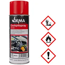 DEMA Cockpitreiniger Zitrone 400 ml