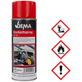 DEMA Cockpitreiniger Zitrone 400 ml