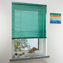 Bella Casa Aluminium-Jalousie 160 x 160 cm mint