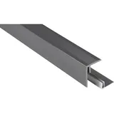 KOVALEX WPC Seitenabschlussprofil 250 cm grau