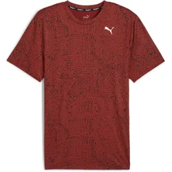 PUMA M Studio Cloudspun AOP TEE MARS RED