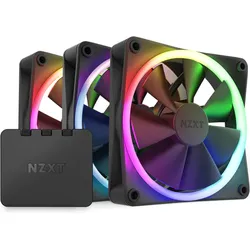 NZXT F120 RGB schwarz | 3er-Pack 120mm Gehäuselüfter