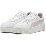 Puma Carina Street Jr Sneaker White Grape Mist, 37.5 EU