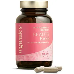 Ogaenics Beauty Base BEAUTY BASE BIO SKIN HAIR NAILS KOMPLEX Schöne Haare 60 ct 