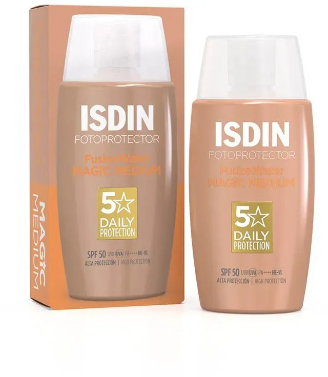 Fotoprotector ISDIN Fusion Water Color SPF 50 50 ml lotion(s)