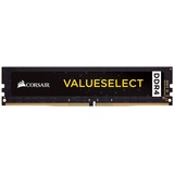 Corsair ValueSelect DIMM 4GB, DDR4-2666, CL18-18-18-43 (CMV4GX4M1A2666C18)