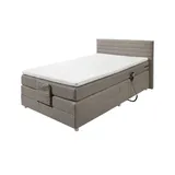 Sofa.de Boxspring-Motorbett Carmen ¦ grau ¦ Maße (cm): B: 100 H: 91,5