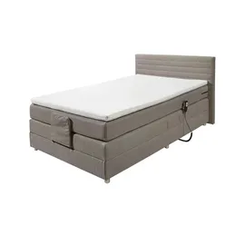 Sofa.de Boxspring-Motorbett Carmen ¦ grau ¦ Maße (cm): B: 100 H: 91,5