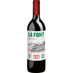La Font de Bingaubó Catalunya DO 2021, Bio Rotwein, Biowein