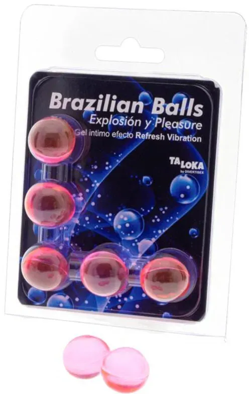 TALOKA - 5 BRASILIANISCHE BLLE, ERFRISCHENDES VIBRATIONSEFFEKT, AUFREGENDES GEL