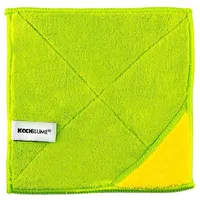 KOCHBLUME Microfasertuch 18 x 18 CM limette|gelb
