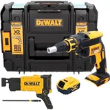 DeWalt DCF 620 NT Akku Trockenbauschrauber 18 V 30 Nm Brushless + 1x Akku 5,0 Ah - ohne Ladegerät