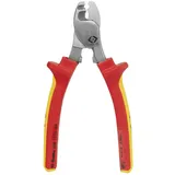 C.K Tools T3973 160 Kabelschneider Geeignet für Abisoliertechnik Alu und Kupferkabel ein u