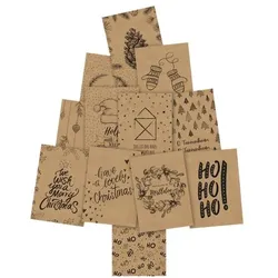 Sigel Weihnachts-Postkarten-Set »Natural Christmas«, 10.5x14.8 cm