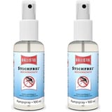 Ballistol Stichfrei, 2 Stück a 100 ml Pump-Spray Mückenspray Insektenspray