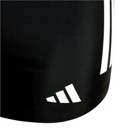 Adidas 3-Streifen Kids Boxer-Badehose Black / White 98