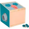 Lernspielzeug SMALL FOOT Sinnes- und Fühlbox „Sensory“, blau, Lernspielzeug, KinderB:26cm H:27cm L:25cm, Holz, Kunststoff, Textil, B:26cm H:27cm L:25cm