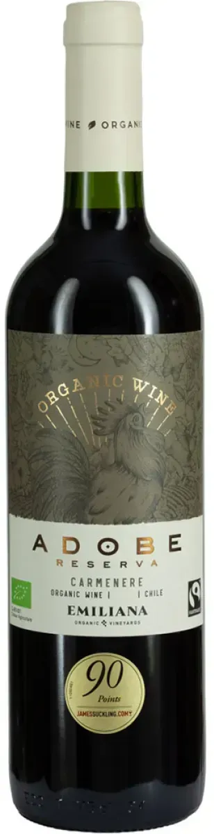 Emiliana Adobe Reserva Carmenere Bio/Vegan Rotwein trocken 0,75 l | 2023