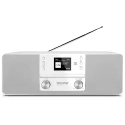 TechniSat 370 CD BT Persönlich Analog & Digital Weiß