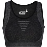 Smartwool Damen Intraknit Racerback Sport BH (Größe XS, schwarz)