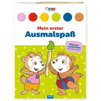 Trötsch Verlag Bobo Siebenschläfer Ausmalblock 1 St. Wasserfarben