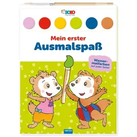 Trötsch Verlag Bobo Siebenschläfer Ausmalblock 1 St. Wasserfarben
