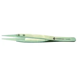 bernstein tools for electronics 5-443 Präzisionspinzette Stumpf, schmal 125mm