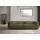 LeGer Home by Lena Gercke 3-Sitzer "PIARA, Couch mit Kedernaht, Sofa in Cord, Leinenoptik o. Strukturstoff", grün (khaki), B:275cm H:66cm T:101cm, 100% Polyester, LEGER HOME BY LENA GERCKE, Sofas, schwarze Füße, bequemer Sitzkomfort
