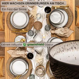 sänger geschirr Sänger Schalen, Set Sansibar, Schüssel | Schale, Schwarz,