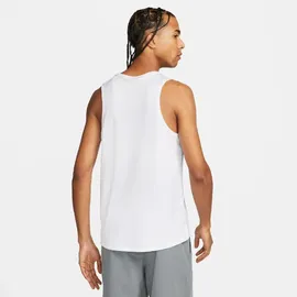 Nike Dri-FIT Miler Lauf-Tanktop Herren 100 white/reflective silv L