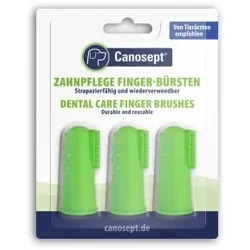 Canosept 3x Zahnpflege Finger-Bürsten