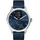 Withings ScanWatch 2 42 mm silber, Silikonarmband blau
