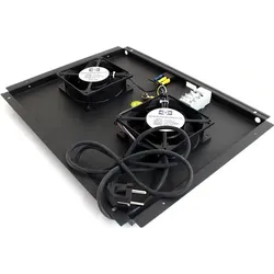 Grafenthal RACK FAN 19'' 2x VENTILATOR D600 WITH THERMOSTAT