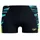 Speedo End+ Max Splice Badehose Boxer - Black / Hyper Yellow - UK 32