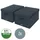 Leitz Aufbewahrungsboxen grau 28,5 x 38,0 x 20,3 cm