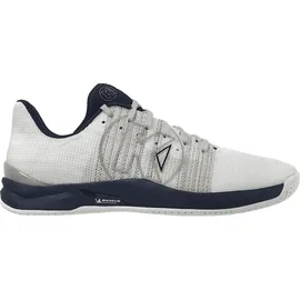 Kempa Attack One 2.0 Game Changer Handballschuhe, Sportschuhe, Turnschuhe, weiß/Marine, 42.5