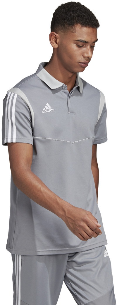 Adidas Herren Poloshirt TIRO19 Co Polo grey/white, Gr. M