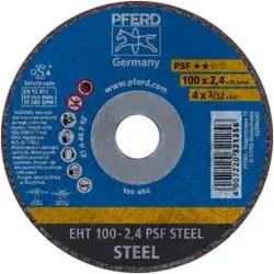 PFERD Trennscheiben EHT 100-2,4 PSF STEEL/16,0