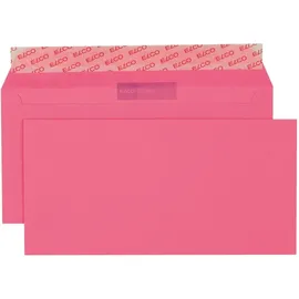 ELCO Briefumschläge Color C5/6 eosinrot Haftklebung 100 g/qm VE=250 Stück