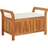 vidaXL Garten-Truhenbank 91 x 73 x 50 cm Braun