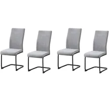 Hti-Living Esszimmerstuhl LennyP Polyester grau 4er Set