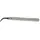 Lindstrom Pinzette Flach, gebogen 130 mm