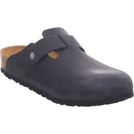 Birkenstock Boston Nubukleder geölt schwarz 46