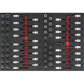VIGOR Steckschlüsselsatz V4753 70-tlg.
