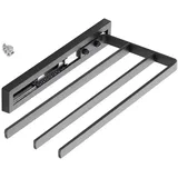 SOTech Style Handtuchauszug 3-armig Schwarz