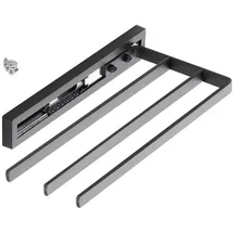 SOTech Style Handtuchauszug 3-armig Schwarz