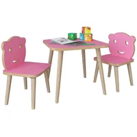 VCM 3-tlg. Sitzgruppe Kinderzimmer Kindermöbel Tisch Stuhl