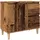vidaXL Waschbeckenunterschrank Altholz-Optik 65x33x60 cm Holzwerkstoff
