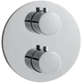 Herzbach Design new Duschthermostat round für 2 Verbraucher Chrom 11.503050.1.01