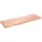 vidaXL Waschtischplatte Hellbraun 80x30x2 cm Massivholz Behandelt